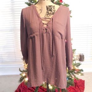 The perfect Mauve colored Blouse